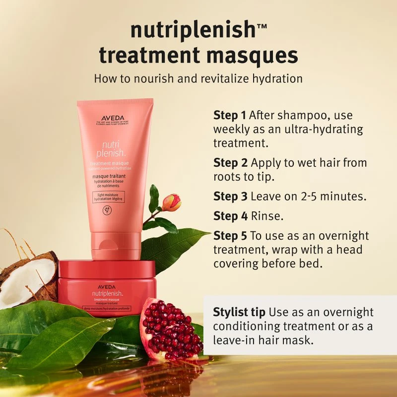 Aveda Nutriplenish™ Masque Light Moisture 4 Aveda Nutriplenish™ Masque Light Moisture – Image 4