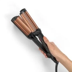 BaByliss Deep Waves W2447E -Bumble and Bumble Shop babyliss deep waves w2447e boucleur triple pour cheveux 2