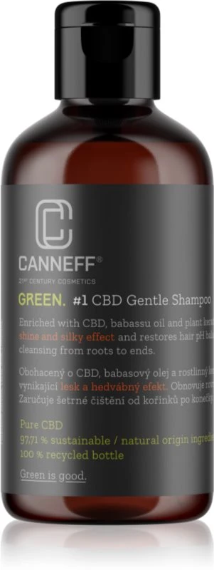 Canneff Green CBD Gentle Shampoo 1 Canneff Green CBD Gentle Shampoo