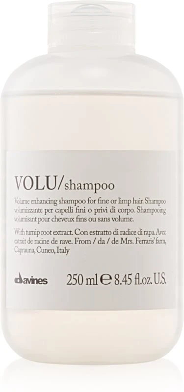 Davines Essential Haircare VOLU Shampoo 1 Davines Essential Haircare VOLU Shampoo