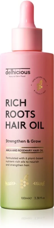 Delhicious RICH ROOTS AMLA & ROSEMARY HAIR OIL