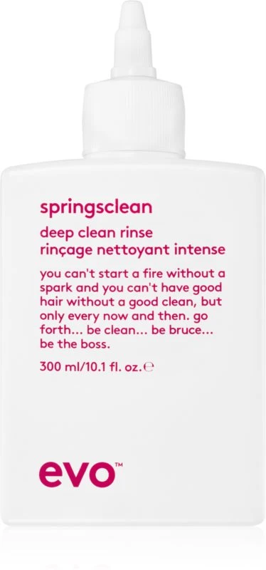 EVO Springsclean Deepclean Rinse 1 EVO Springsclean Deepclean Rinse