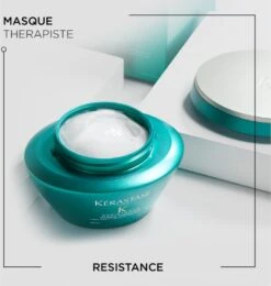 Kérastase Résistance Masque Thérapiste -Bumble and Bumble Shop kerastase resistance masque therapiste masque regenerant pour cheveux tres abimes 1
