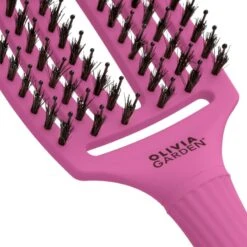 Alternative view of Olivia Garden Fingerbrush ThinkPink