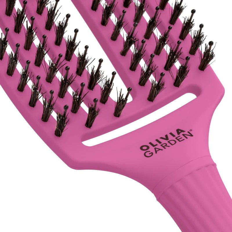 Olivia Garden Fingerbrush ThinkPink 2 Olivia Garden Fingerbrush ThinkPink – Image 2